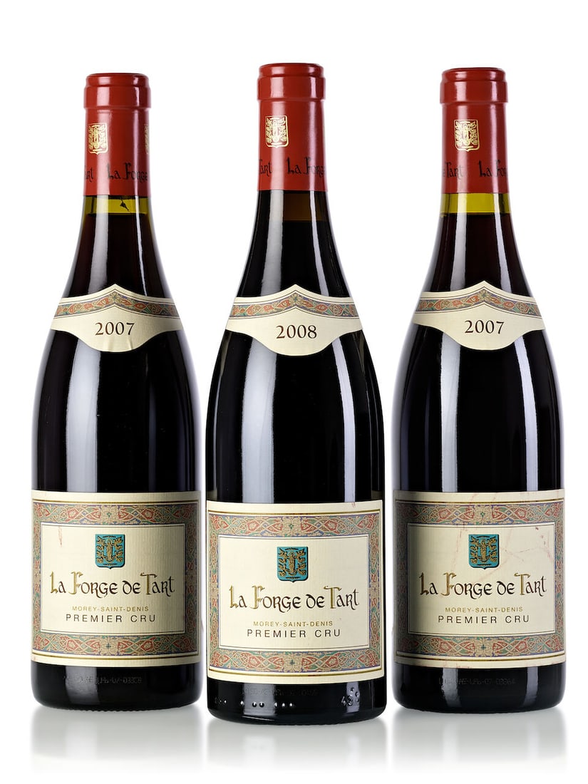 La Forge de Tart Morey St. Denis 1er Cru, 2007 (2x 750ml) La Forge de Tart Morey St. Denis 1er ...: La Forge de Tart Morey St. Denis 1er Cru, 2007 (2x 750ml) Region: Burgundy Label: 1x slightly marked, 1x marked La Forge de Tart Morey St. Denis 1er Cru, 2008 (1x 750ml) Region: Burgundy Lot to be