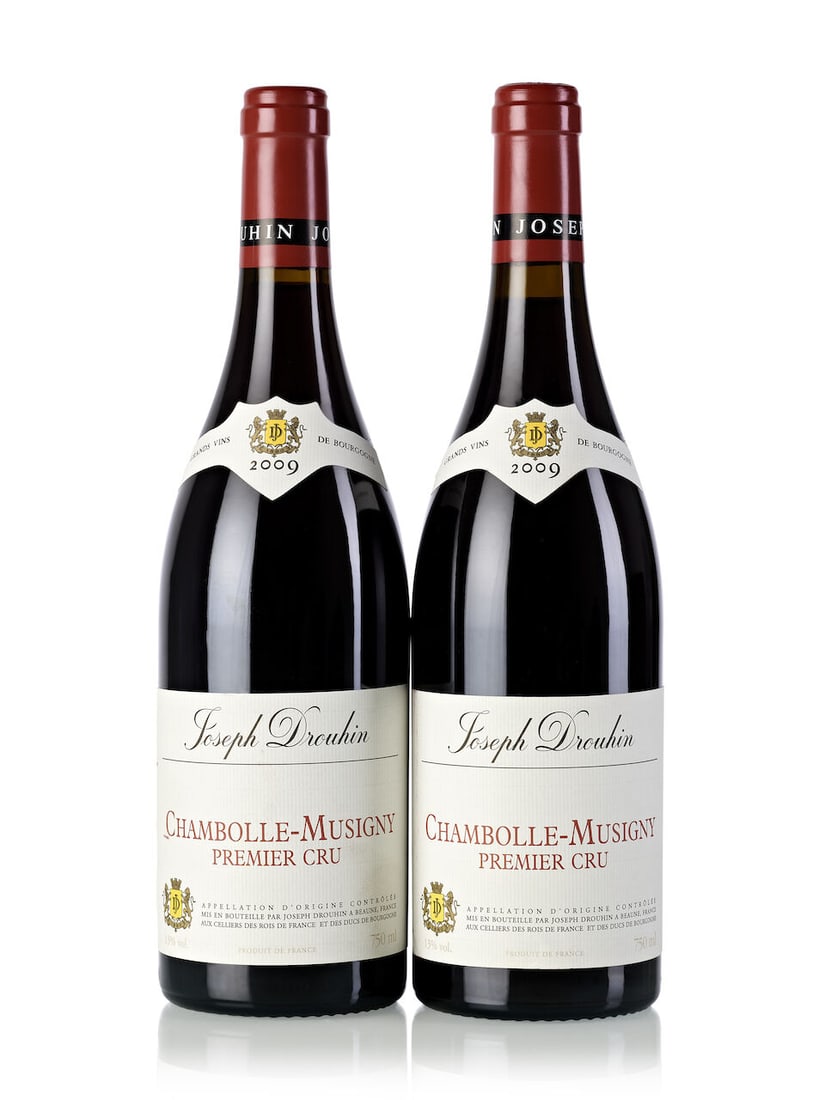 Joseph Drouhin Chambolle Musigny 1er Cru, 2009 (8x 750ml): Joseph Drouhin Chambolle Musigny 1er Cru, 2009 (8x 750ml) Region: Burgundy Label: 2x slightly marked, 5x marked Lot to be sold without reserve. For further information on this lot please visit