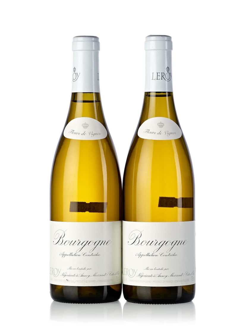 Maison Leroy Bourgogne Blanc Fleurs de Vignes, NV (12x 750ml): Maison Leroy Bourgogne Blanc Fleurs de Vignes, NV (12x 750ml) Region: Burgundy Lot to be sold without reserve. For further information on this lot please visit Bonhams.com For further information abou