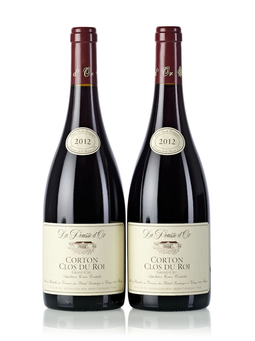 Domaine de la Pousse d'Or Corton Clos du Roi, 2012 (5x 750ml): Domaine de la Pousse d'Or Corton Clos du Roi, 2012 (5x 750ml) Region: Burgundy Label: 2x marked Lot to be sold without reserve. For further information on this lot please visit Bonhams.com For further