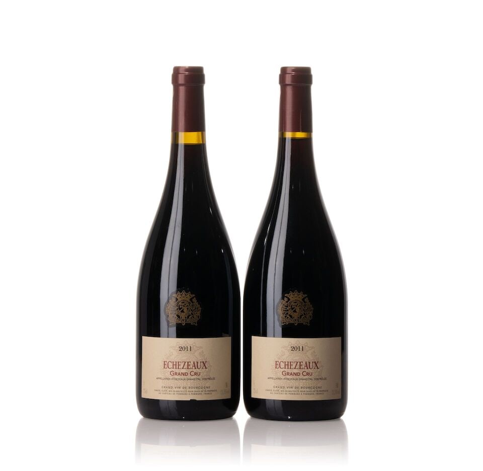 Château de Pommard Echézeaux, 2011 (12x 750ml): Château de Pommard Echézeaux, 2011 (12x 750ml) Region: Burgundy Label: 8x slightly marked Lot to be sold without reserve. For further information on this lot please visit Bonhams.com For