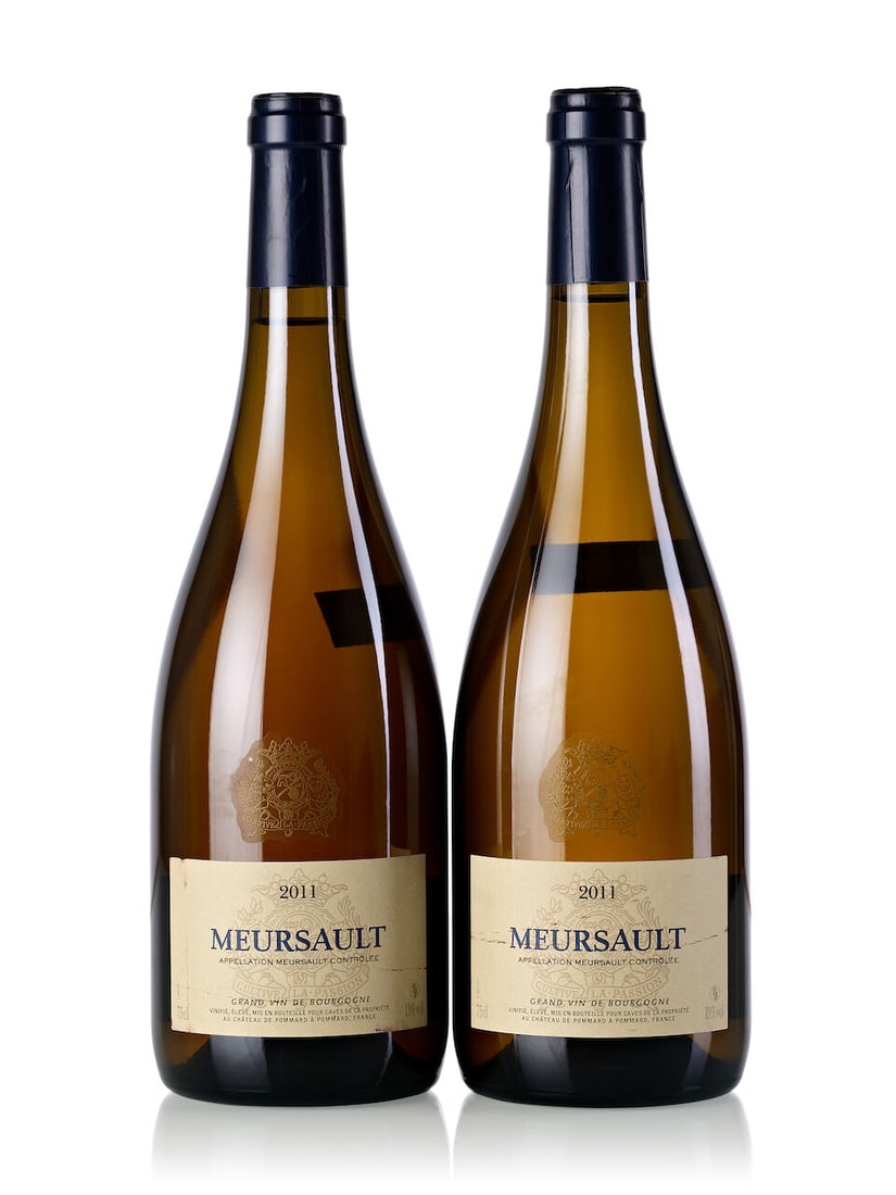 Château de Pommard Meursault, 2011 (7x 750ml): Château de Pommard Meursault, 2011 (7x 750ml) Region: Burgundy Label: 7x slightly scuffed Lot to be sold without reserve. For further information on this lot please visit Bonhams.com For