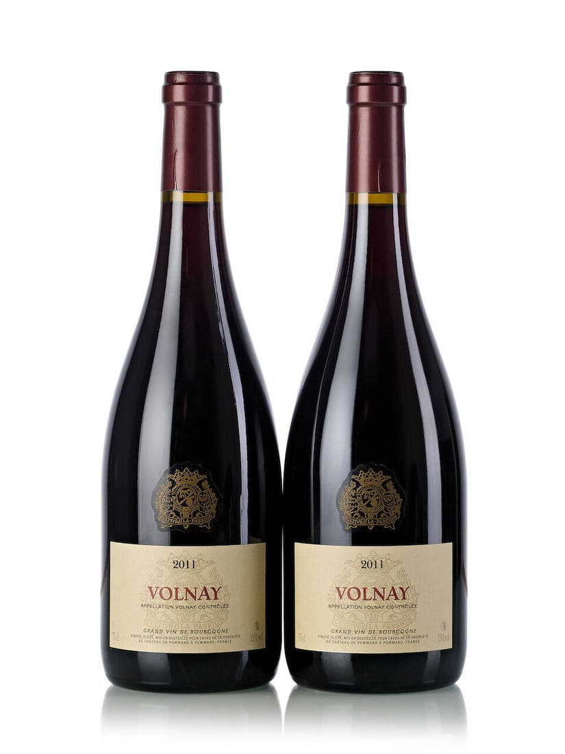 Château de Pommard Volnay, 2011 (12x 750ml): Château de Pommard Volnay, 2011 (12x 750ml) Region: Burgundy Label: 1x slightly marked, 1x scuffed Lot to be sold without reserve. For further information on this lot please visit Bonhams.com For