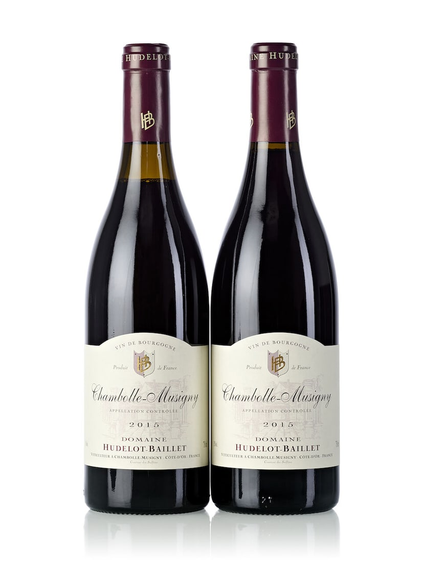 Domaine Hudelot Baillet Chambolle Musigny, 2015 (11x 750ml): Domaine Hudelot Baillet Chambolle Musigny, 2015 (11x 750ml) Region: Burgundy Lot to be sold without reserve. For further information on this lot please visit Bonhams.com For further information about