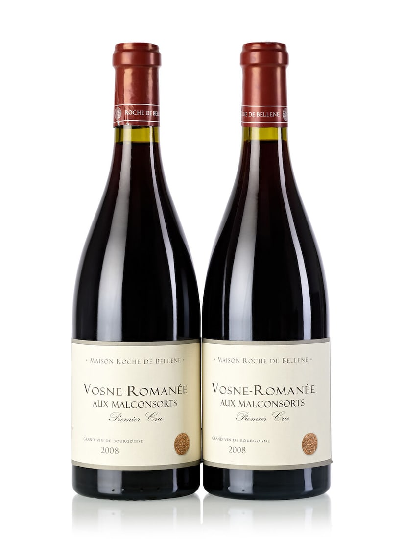 Maison Roche de Bellene Vosne Romanée aux Malconsorts, 2008 (12x 750ml): Maison Roche de Bellene Vosne Romanée aux Malconsorts, 2008 (12x 750ml) Region: Burgundy Label: 9x marked Lot to be sold without reserve. For further information on this lot please visit Bonhams.