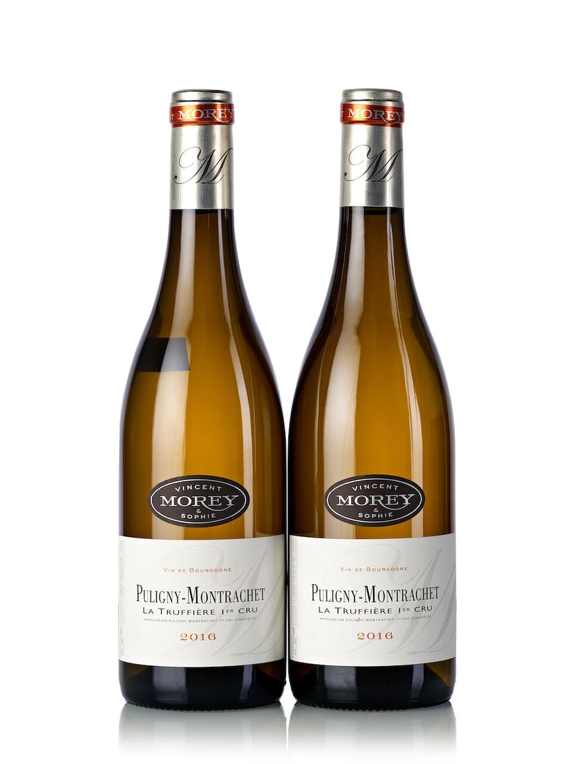 Vincent Morey Puligny Montrachet La Truffiere, 2016 (12x 750ml): Vincent Morey Puligny Montrachet La Truffiere, 2016 (12x 750ml) Region: Burgundy Label: 3x slightly marked Lot to be sold without reserve. For further information on this lot please visit Bonhams.com