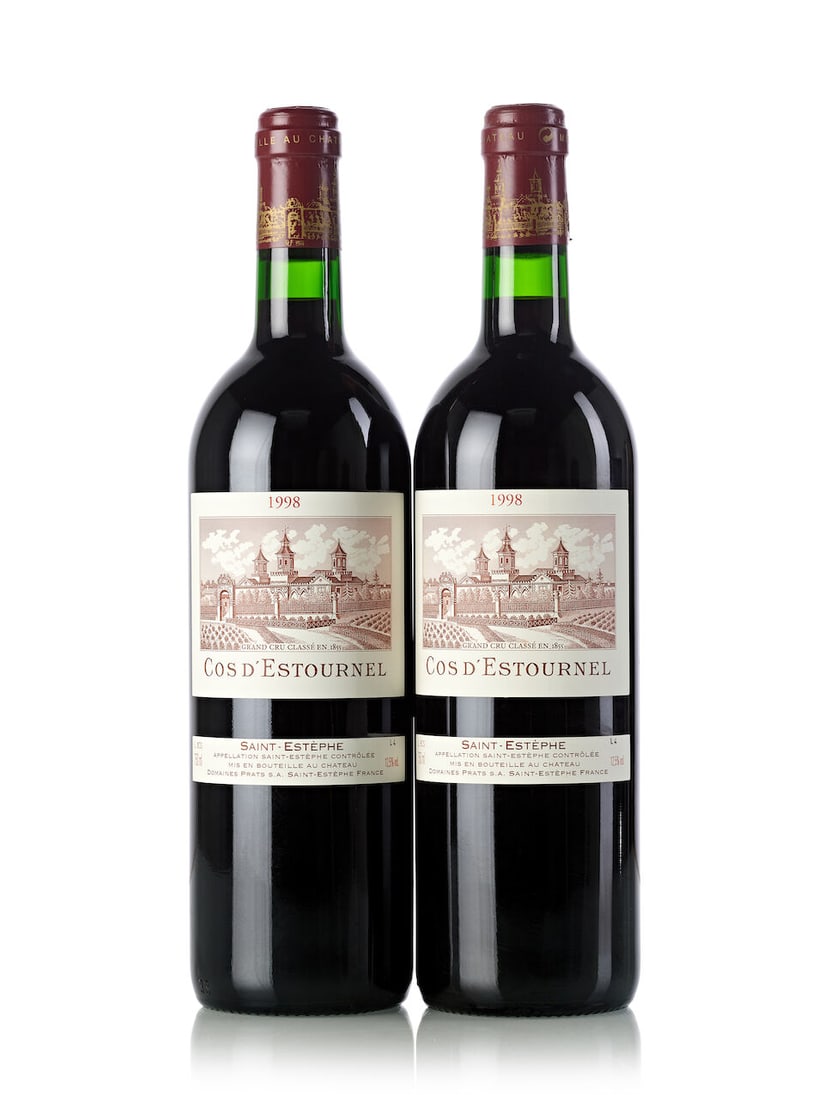 Château Cos d'Estournel, 1998 (8x 750ml): Château Cos d'Estournel, 1998 (8x 750ml) Region: Bordeaux Fill Level: 8x base neck Label: 3x slightly stained Lot to be sold without reserve. For further information on this lot please visit