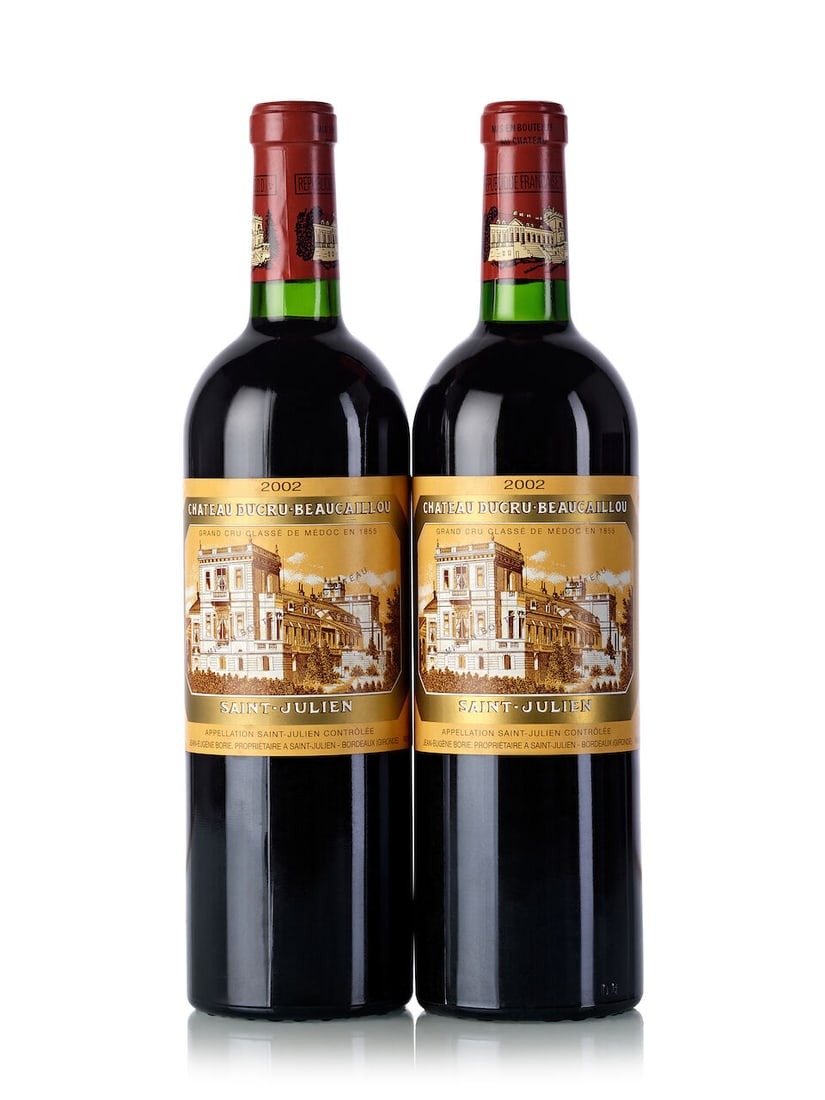 Château Ducru Beaucaillou, 2002 (12x 750ml): Château Ducru Beaucaillou, 2002 (12x 750ml) Region: Bordeaux Lot to be sold without reserve. For further information on this lot please visit Bonhams.com For further information about this