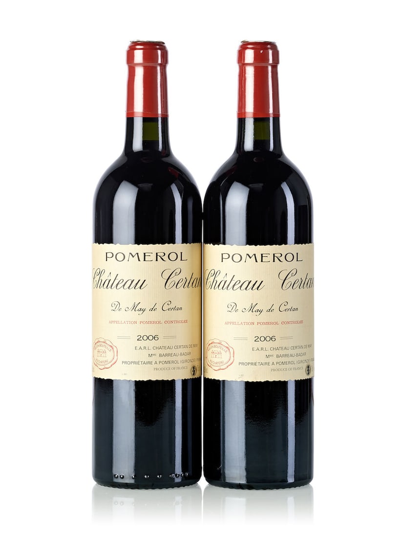 Château Certan de May, 2006 (8x 750ml): Château Certan de May, 2006 (8x 750ml) Region: Bordeaux Label: 1x slightly marked Lot to be sold without reserve. For further information on this lot please visit Bonhams.com For further