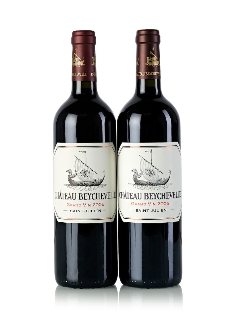 Château Beychevelle, 2005 (12x 750ml): Château Beychevelle, 2005 (12x 750ml) Region: Bordeaux Label: 4x scuffed, 12x slightly marked Lot to be sold without reserve. For further information on this lot please visit Bonhams.com For