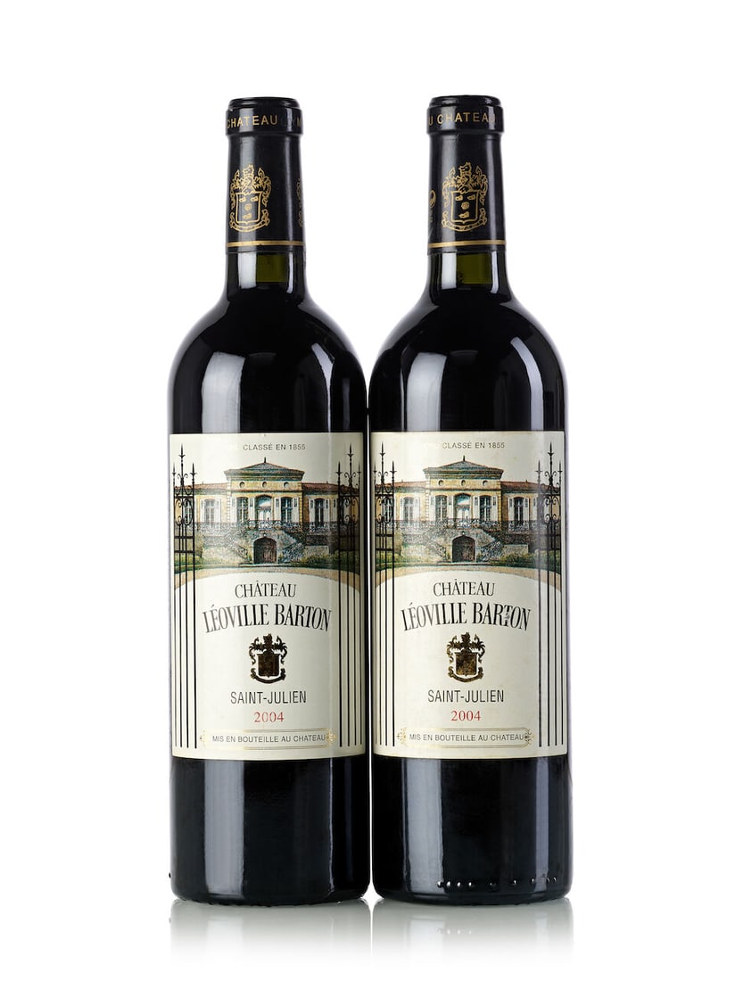 Château Leoville Barton, 2004 (5x 750ml): Château Leoville Barton, 2004 (5x 750ml) Region: Bordeaux Label: 5x stained, 1x torn, 3x scuffed Lot to be sold without reserve. For further information on this lot please visit Bonhams.com For f