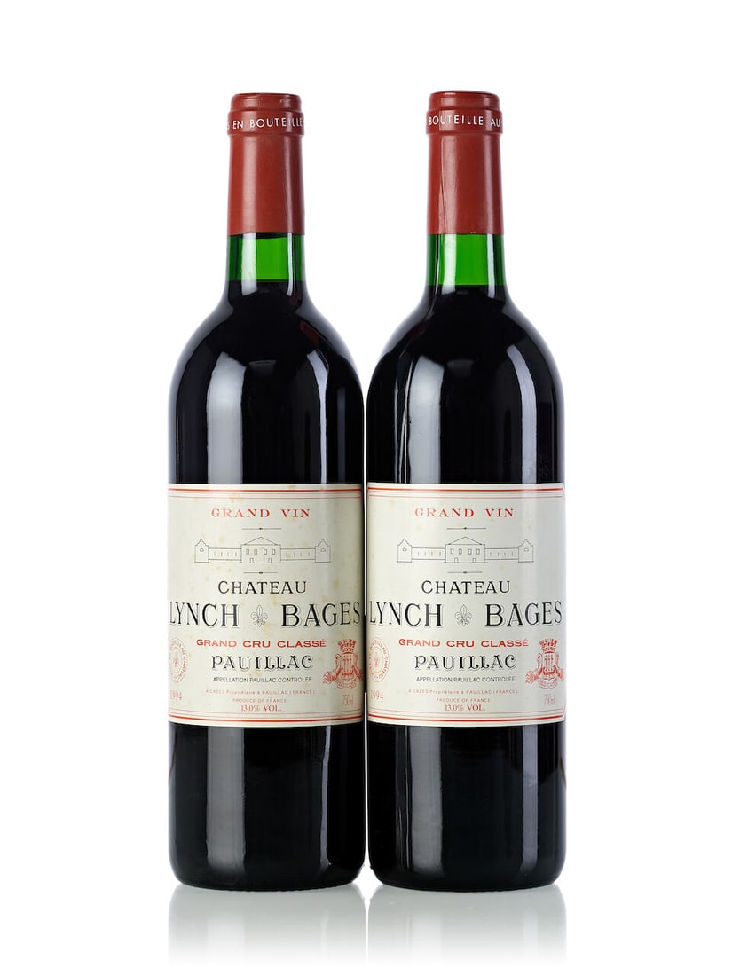 Château Lynch Bages, 1994 (11x 750ml): Château Lynch Bages, 1994 (11x 750ml) Region: Bordeaux Fill Level: 11x base neck Label: 11x bin-soiled, 1x slightly scuffed, 2x scuffed, 1x slightly torn Lot to be sold without reserve. For