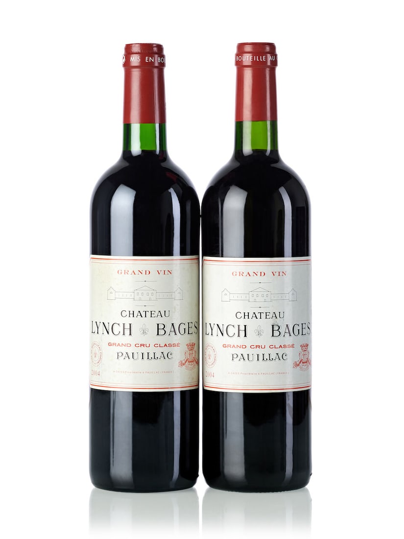 Château Lynch Bages, 2004 (8x 750ml): Château Lynch Bages, 2004 (8x 750ml) Region: Bordeaux Label: 3x bin-soiled, 2x slightly marked, 2x stained, 1x damp-stained Lot to be sold without reserve. For further information on this lot