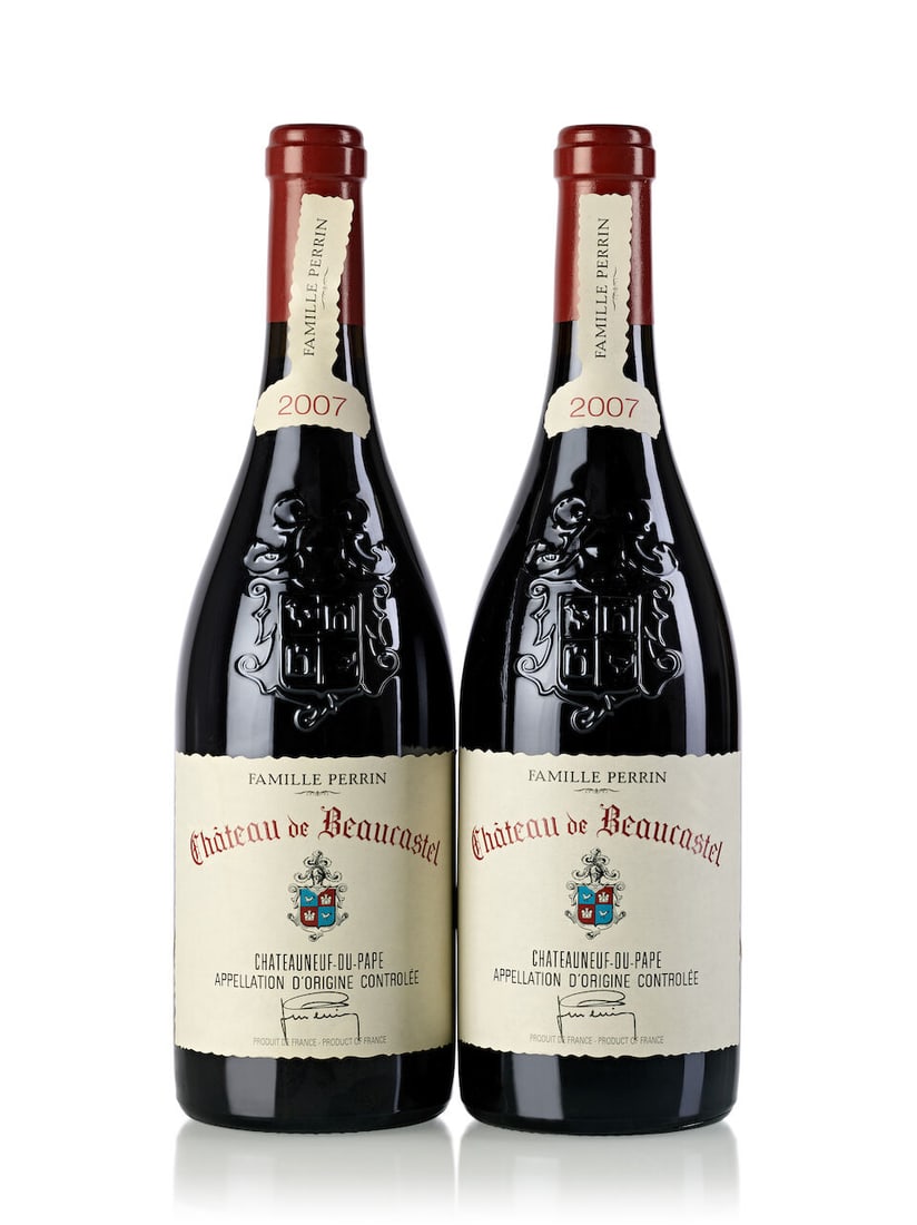 Château de Beaucastel Châteauneuf du Pape, 2007 (12x 750ml): Château de Beaucastel Châteauneuf du Pape, 2007 (12x 750ml) Region: Rhone Valley Packaging: 2owc6 Lot to be sold without reserve. For further information on this lot please visit