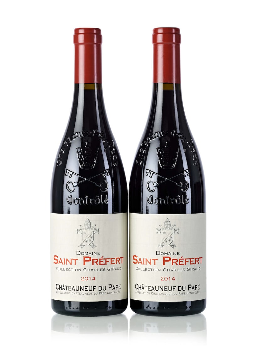 Domaine Saint Prefert Châteauneuf du Pape Collection Charles Giraud, 2014 (12x 750ml): Domaine Saint Prefert Châteauneuf du Pape Collection Charles Giraud, 2014 (12x 750ml) Region: Rhone Valley Lot to be sold without reserve. For further information on this lot please visit Bonhams