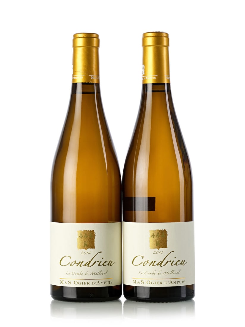 Michel & Stéphane Ogier Condrieu La Combe de Malleval, 2014 (12x 750ml): Michel & Stéphane Ogier Condrieu La Combe de Malleval, 2014 (12x 750ml) Region: Rhone Valley Label: 1x stained, 2x marked Lot to be sold without reserve. For further information on this lot