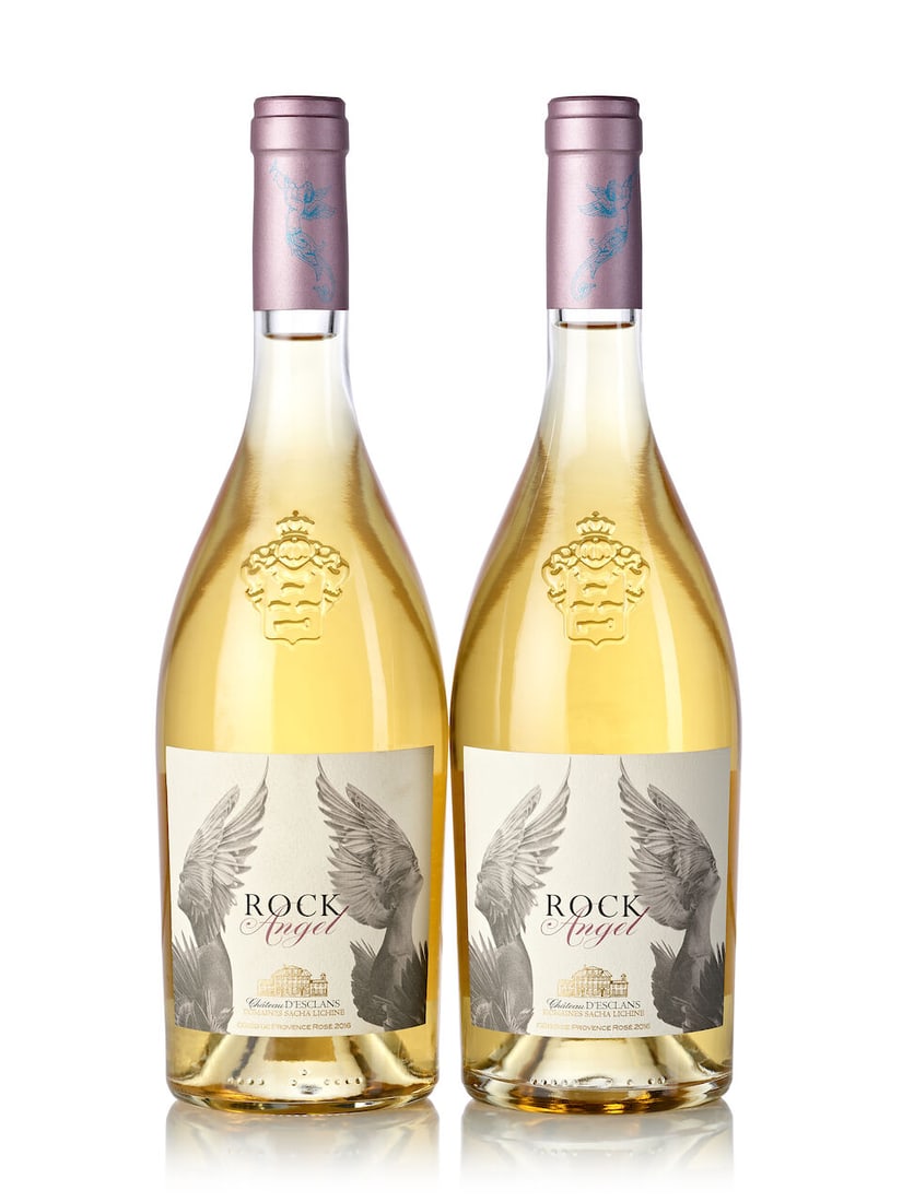 Château d'Esclans Rock Angel Rosé, 2016 (12x 750ml): Château d'Esclans Rock Angel Rosé, 2016 (12x 750ml) Region: France Label: 1x slightly marked Lot to be sold without reserve. For further information on this lot please visit