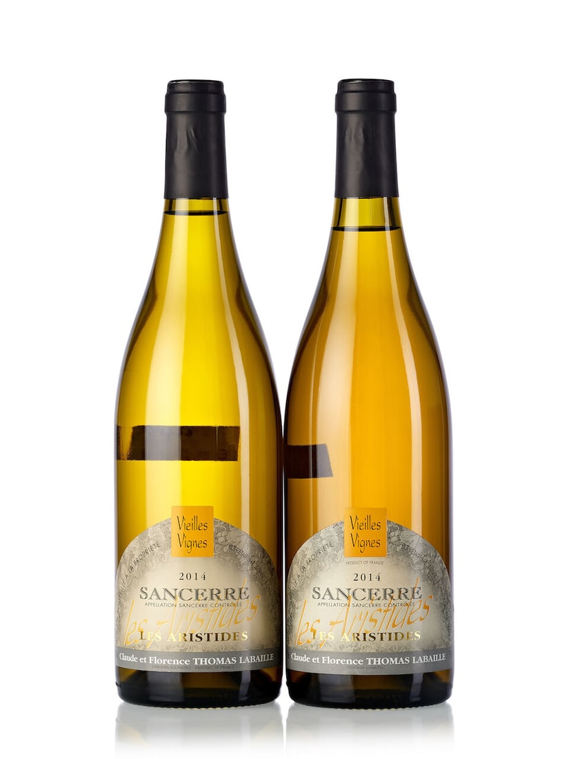 Thomas Labaille Sancerre Les Aristides Vieilles Vignes, 2014 (10x 750ml): Thomas Labaille Sancerre Les Aristides Vieilles Vignes, 2014 (10x 750ml) Region: Loire Label: 8x slightly scuffed Lot to be sold without reserve. For further information on this lot please visit Bonha