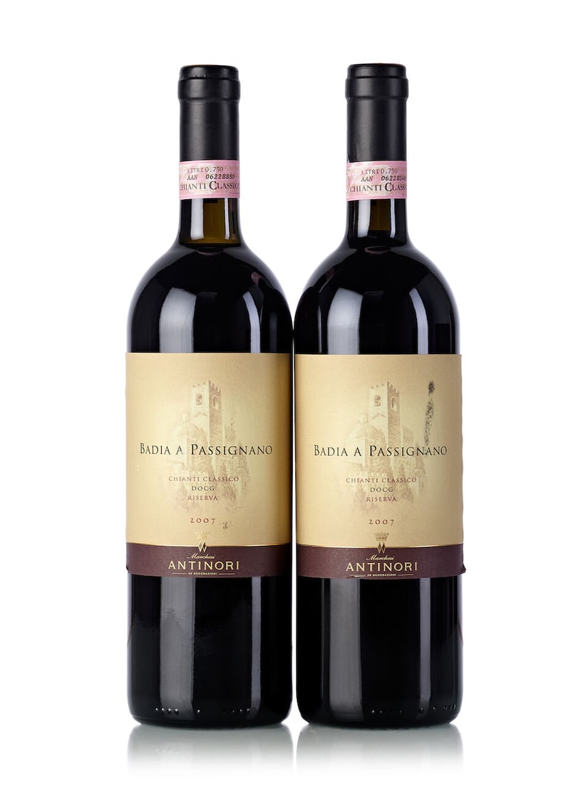 Antinori Badia a Passignano Chianti Classico Riserva, 2007 (13x 750ml): Antinori Badia a Passignano Chianti Classico Riserva, 2007 (13x 750ml) Region: Italy Label: 4x slightly marked, 4x marked, 5x slightly scuffed Lot to be sold without reserve. For further information