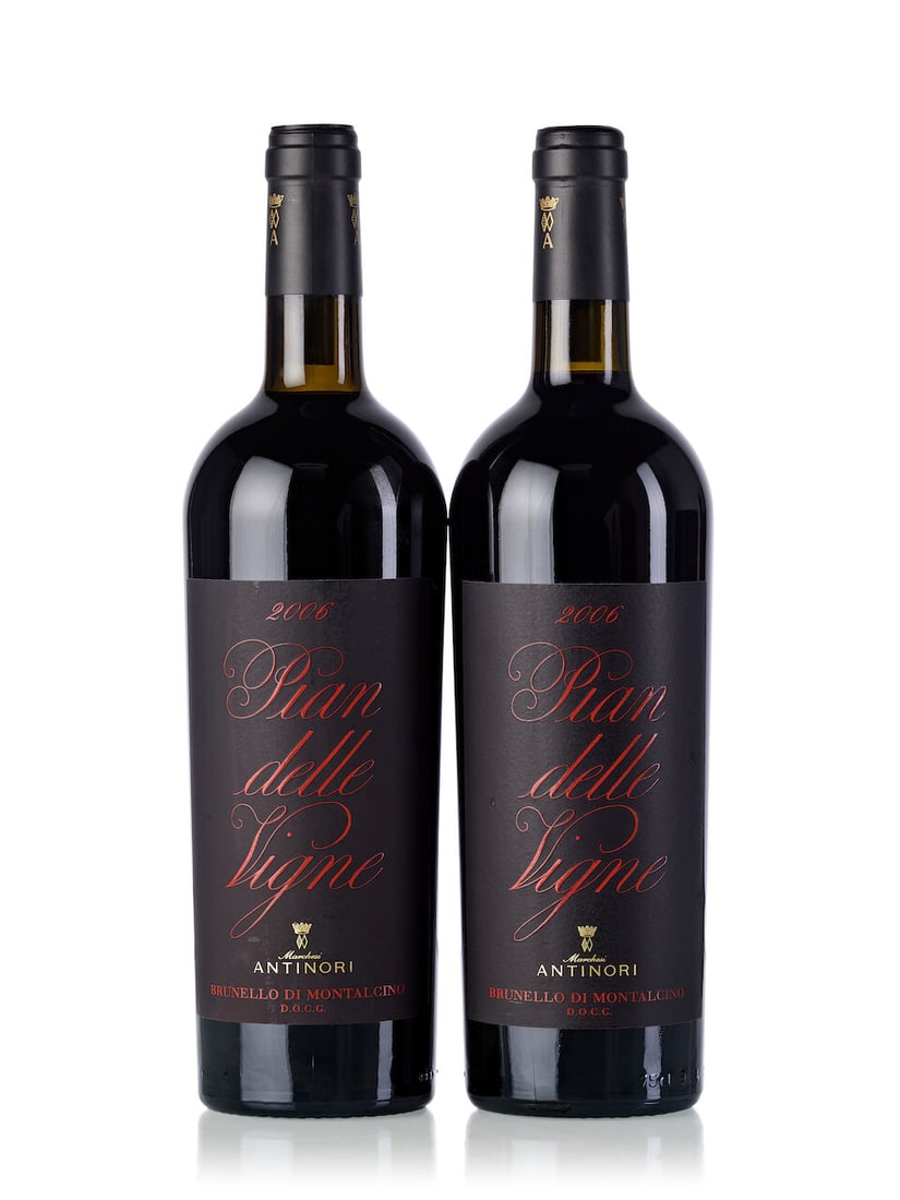 Antinori Pian delle Vigne Brunello di Montalcino, 2006 (12x 750ml): Antinori Pian delle Vigne Brunello di Montalcino, 2006 (12x 750ml) Region: Italy Lot to be sold without reserve. For further information on this lot please visit Bonhams.com For further information ab