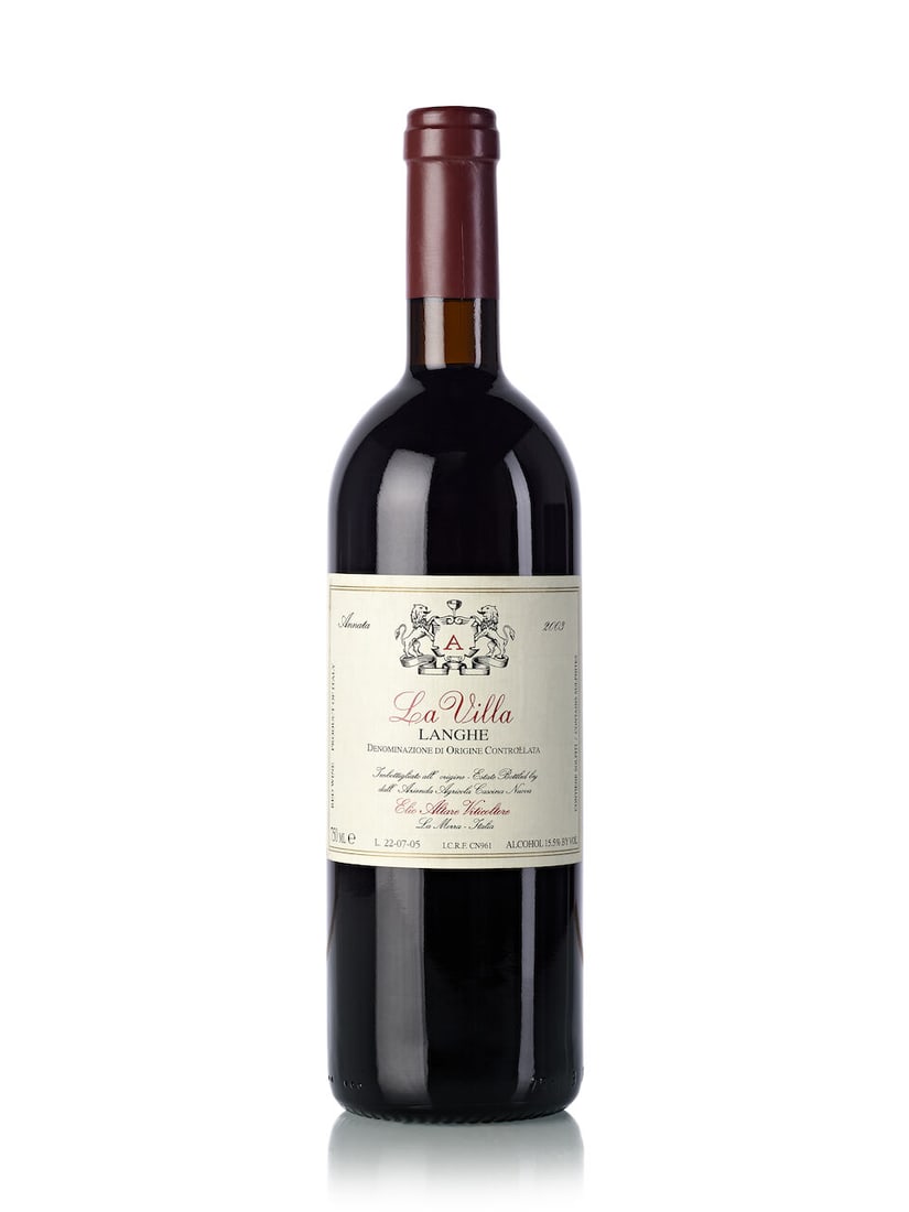 Elio Altare Langhe Rosso La Villa, 2003 (1x 750ml) Elio Altare Barolo, 2005 (5x 750ml) Elio Al... - 2
