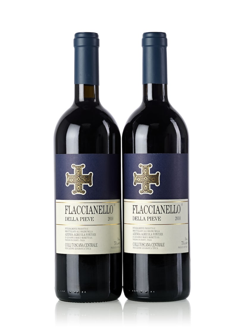 Fontodi Flaccianello della Pieve, 2010 (9x 750ml): Fontodi Flaccianello della Pieve, 2010 (9x 750ml) Region: Italy Cork: 2x slightly protruded Label: 5x slightly marked, 2x marked Lot to be sold without reserve. For further information on this lot