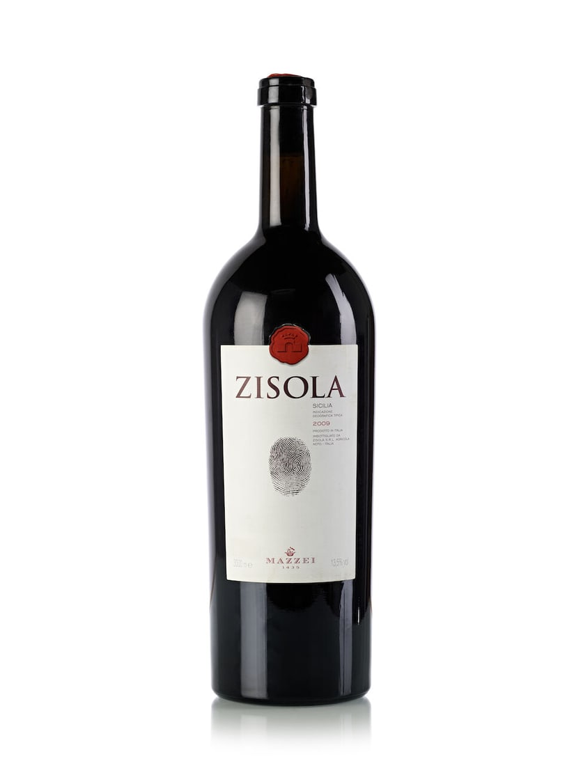 Mazzei Zisola, 2009 (5x 3L): Mazzei Zisola, 2009 (5x 3L) Region: Italy Cork: 1x signs of old seepage Label: 1x slightly bin-soiled, 1x torn Packaging: 4owc1 Lot to be sold without reserve. For further information on this lot plea