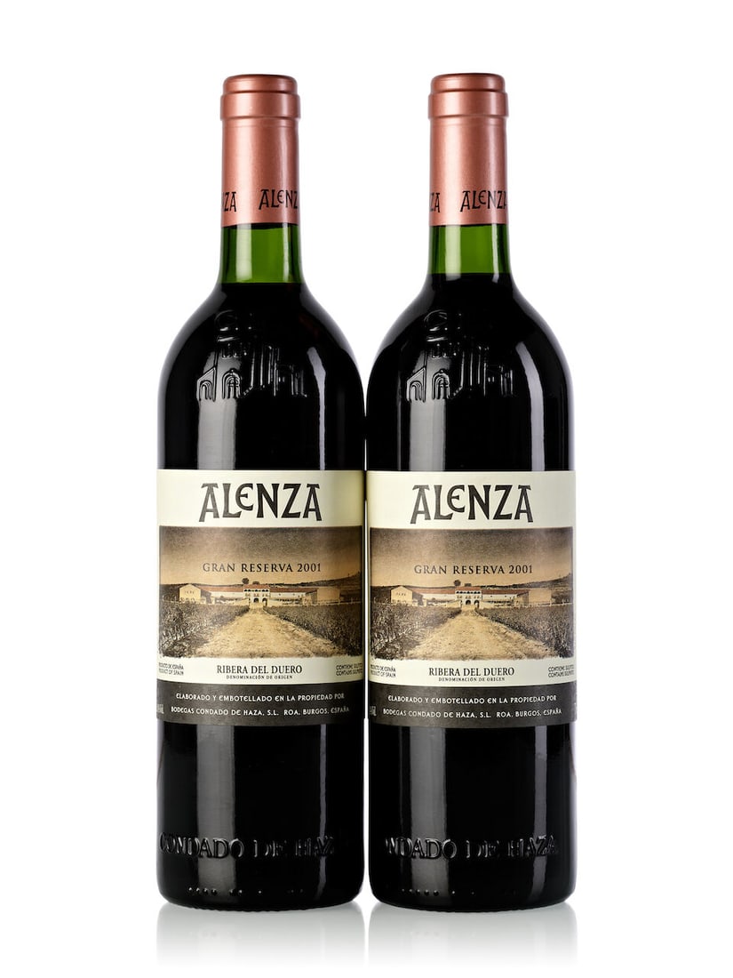 Condado de Haza Alenza Gran Reserva, 2001 (12x 750ml): Condado de Haza Alenza Gran Reserva, 2001 (12x 750ml) Region: Spain Label: 1x slightly marked, 1x marked Lot to be sold without reserve. For further information on this lot please visit Bonhams.com Fo