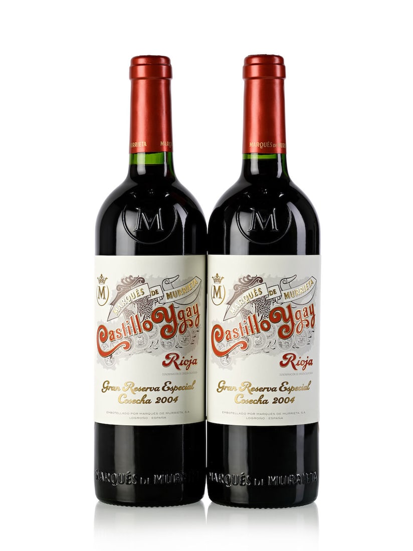 Marqués de Murrieta Castillo Ygay Gran Reserva Especial, 2004 (9x 750ml): Marqués de Murrieta Castillo Ygay Gran Reserva Especial, 2004 (9x 750ml) Region: Spain Lot to be sold without reserve. For further information on this lot please visit Bonhams.com For further inf