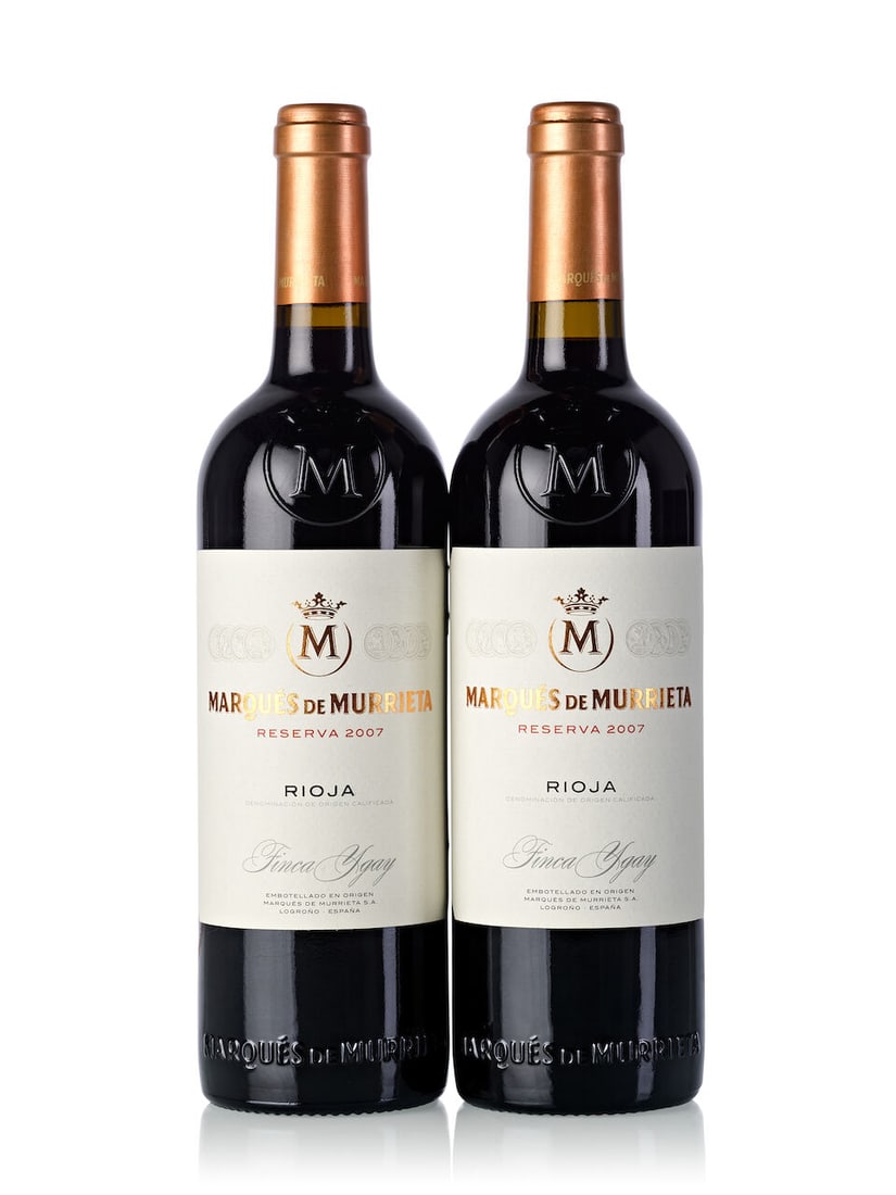 Marqués de Murrieta Reserva, 2007 (12x 750ml): Marqués de Murrieta Reserva, 2007 (12x 750ml) Region: Spain Label: 2x slightly marked, 6x marked, 4x heavily marked Lot to be sold without reserve. For further information on this lot please