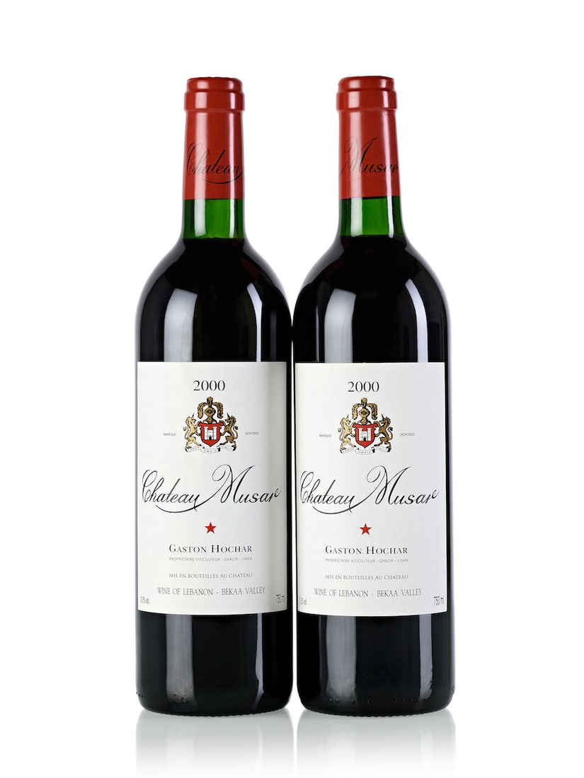 Château Musar Red, 2000 (12x 750ml): Château Musar Red, 2000 (12x 750ml) Region: Lebanon Fill Level: 12x base neck Packaging: oc Lot to be sold without reserve. For further information on this lot please visit Bonhams.com For
