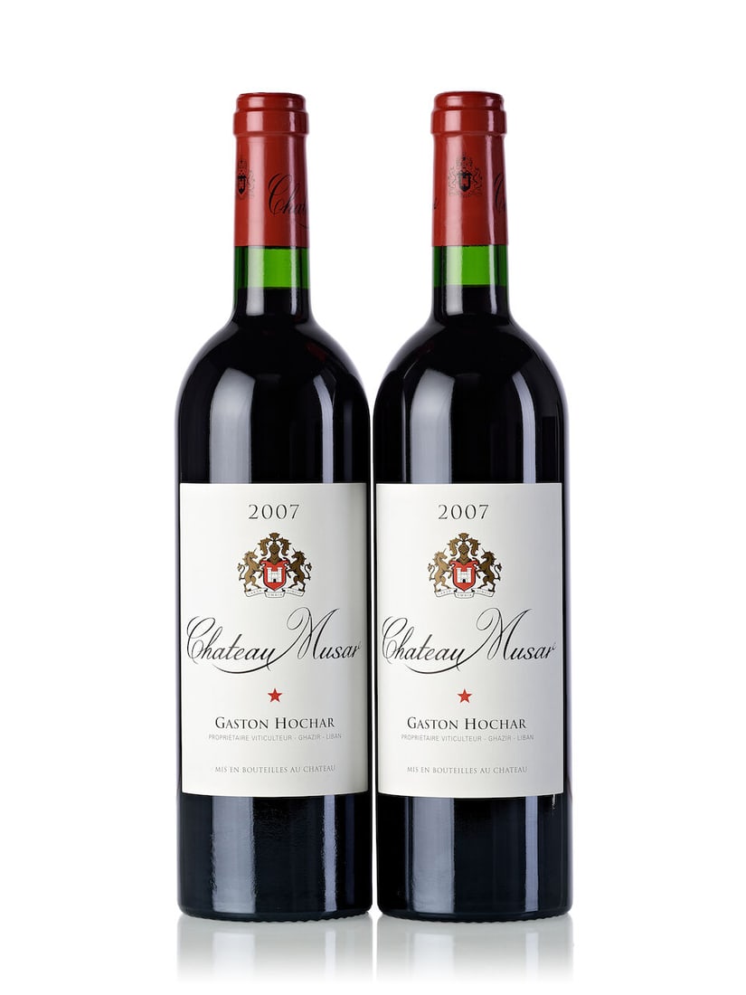 Château Musar Red, 2007 (12x 750ml): Château Musar Red, 2007 (12x 750ml) Region: Lebanon Lot to be sold without reserve. For further information on this lot please visit Bonhams.com For further information about this lot please