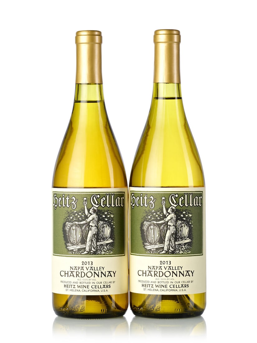 Heitz Cellar Chardonnay, 2013 (11x 750ml): Heitz Cellar Chardonnay, 2013 (11x 750ml) Region: United States Label: 1x marked Lot to be sold without reserve. For further information on this lot please visit Bonhams.com For further information ab