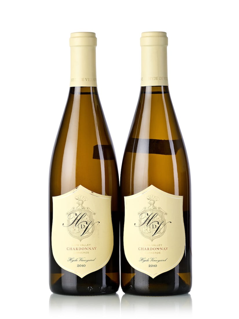 Hyde de Villaine HdV Chardonnay, 2010 (12x 750ml): Hyde de Villaine HdV Chardonnay, 2010 (12x 750ml) Region: United States Label: 10x slightly marked, 2x slightly scuffed Lot to be sold without reserve. For further information on this lot please visit