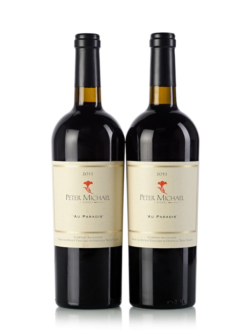 Peter Michael Au Paradis Cabernet Sauvignon, 2011 (12x 750ml): Peter Michael Au Paradis Cabernet Sauvignon, 2011 (12x 750ml) Region: United States Label: 3x slightly marked Lot to be sold without reserve. For further information on this lot please visit