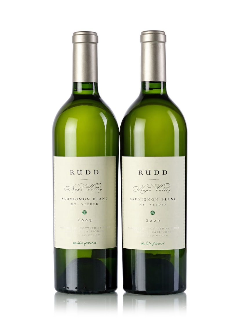 Rudd Mount Veeder Sauvignon Blanc, 2009 (12x 750ml): Rudd Mount Veeder Sauvignon Blanc, 2009 (12x 750ml) Region: United States Label: 1x marked Lot to be sold without reserve. For further information on this lot please visit Bonhams.com For further