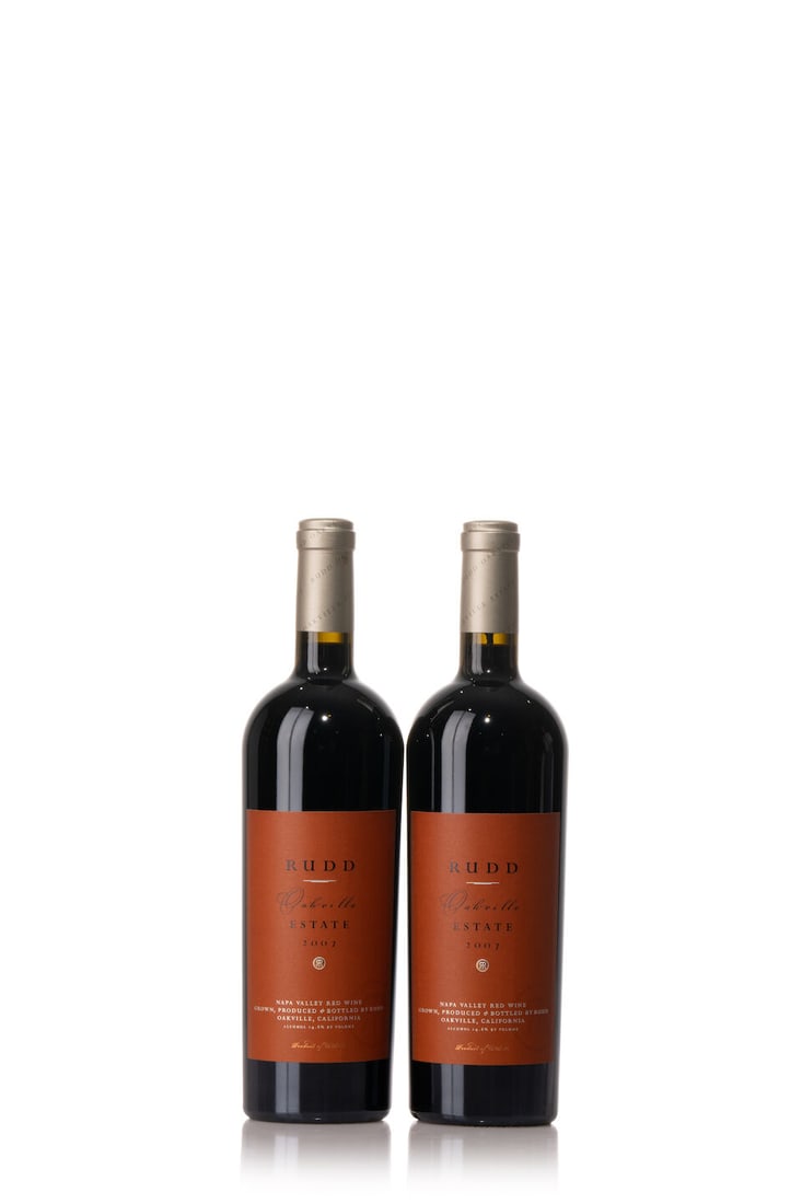 Rudd Oakville Estate Red, 2007 (16x 750ml): Rudd Oakville Estate Red, 2007 (16x 750ml) Region: United States Lot to be sold without reserve. For further information on this lot please visit Bonhams.com For further information about this lot ple