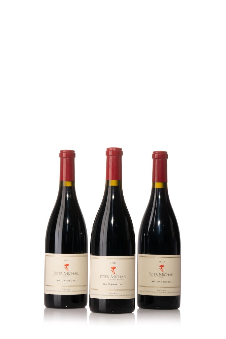 Peter Michael Ma Danseuse Pinot Noir, 2012 (12x 750ml): Peter Michael Ma Danseuse Pinot Noir, 2012 (12x 750ml) Region: United States Label: 3x slightly scuffed Lot to be sold without reserve. For further information on this lot please visit