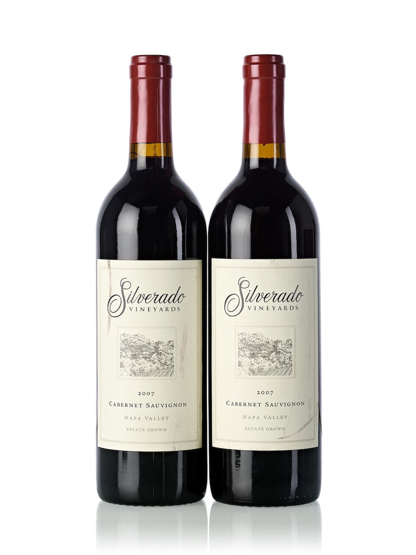 Silverado Vineyards Cabernet Sauvignon, 2007 (13x 750ml): Silverado Vineyards Cabernet Sauvignon, 2007 (13x 750ml) Region: United States Label: 3x slightly marked, 8x marked Lot to be sold without reserve. For further information on this lot please visit Bon