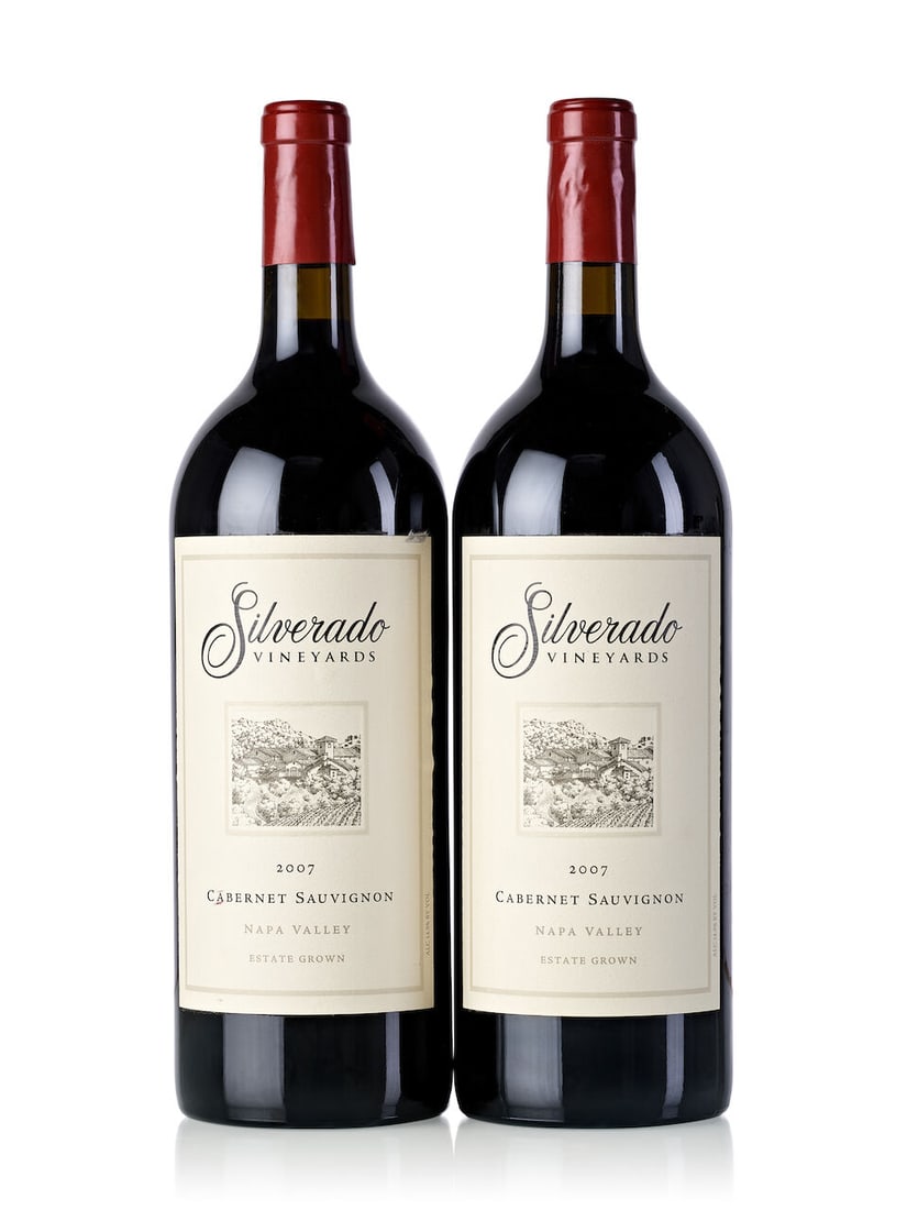 Silverado Vineyards Cabernet Sauvignon, 2007 (5x Magnum): Silverado Vineyards Cabernet Sauvignon, 2007 (5x Magnum) Region: United States Label: 3x slightly scuffed, 1x scuffed Lot to be sold without reserve. For further information on this lot please visit B