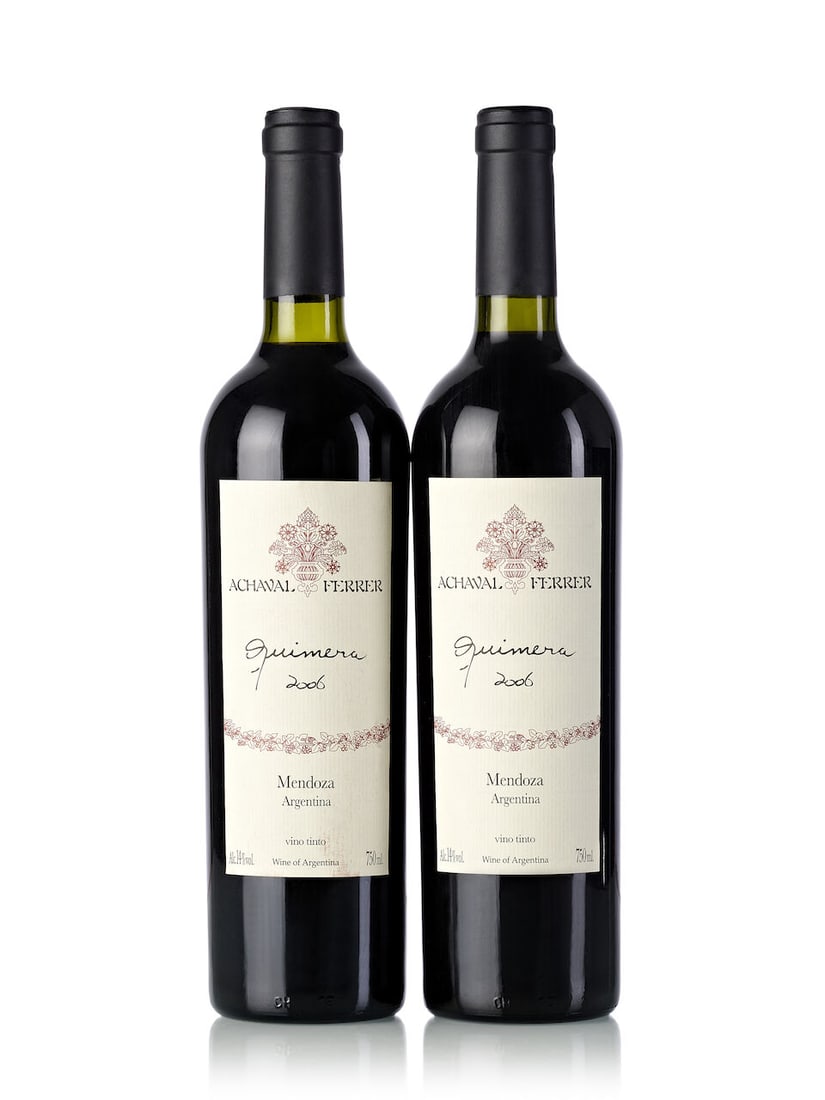 Achaval Ferrer Quimera, 2006 (14x 750ml): Achaval Ferrer Quimera, 2006 (14x 750ml) Region: Argentina Label: 13x marked, 2x slightly torn, 1x slightly nicked Lot to be sold without reserve. For further information on this lot please visit