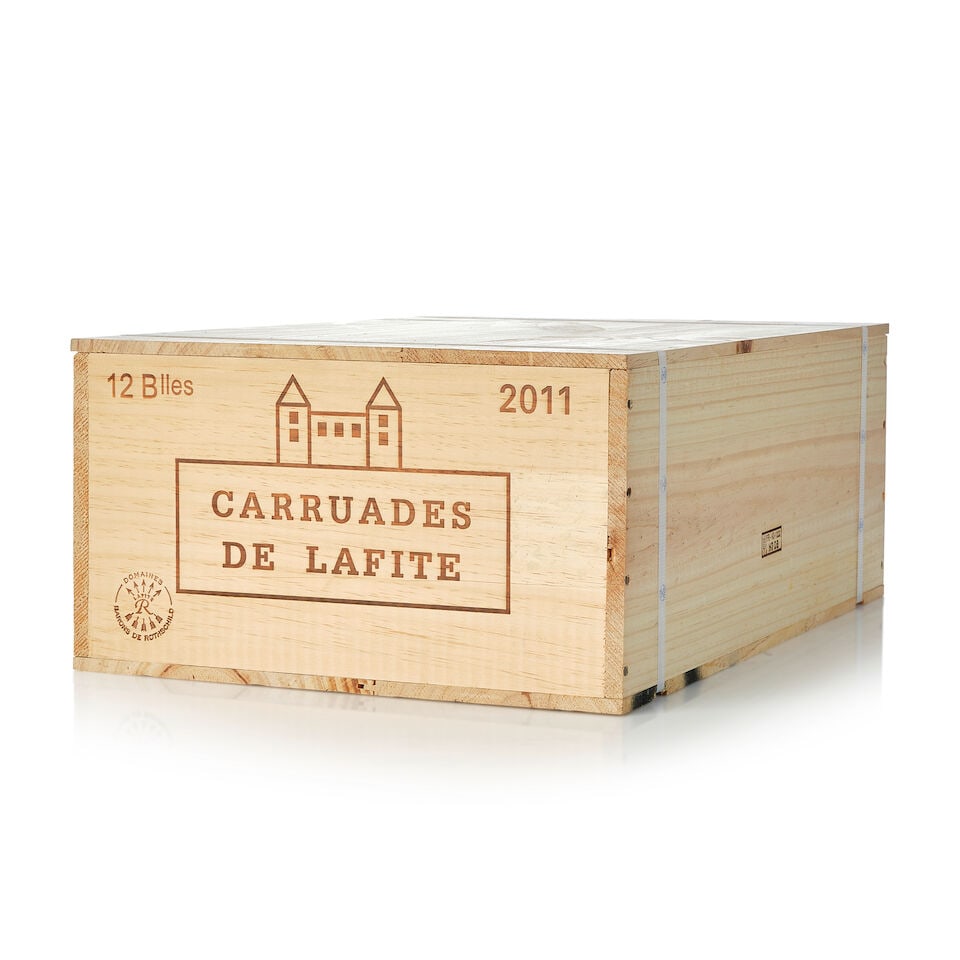 Carruades de Lafite, 2011 (24x 750ml): Carruades de Lafite, 2011 (24x 750ml) Region: Bordeaux Packaging: 2owc12, banded For further information on this lot please visit Bonhams.com For further information about this lot please visit
