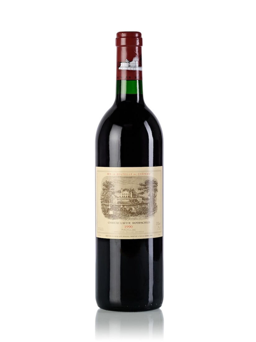Château Lafite Rothschild, 1990 (1x 750ml): Château Lafite Rothschild, 1990 (1x 750ml) Region: Bordeaux Fill Level: into neck For further information on this lot please visit Bonhams.com For further information about this lot please