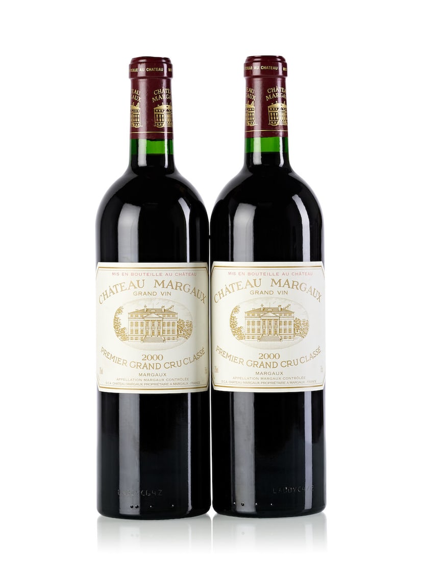 Château Margaux, 2000 (6x 750ml): Château Margaux, 2000 (6x 750ml) Region: Bordeaux Fill Level: 6x into neck Cork: 1x slightly depressed Label: 1x slightly scuffed For further information on this lot please visit Bonhams.com For