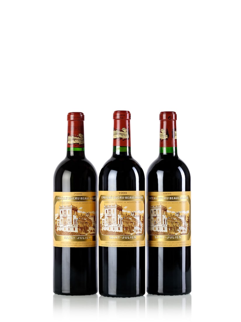 Château Ducru Beaucaillou, 1999 (2x 750ml) Château Ducru Beaucaillou, 2000 (1x 750ml) (1 of 1)