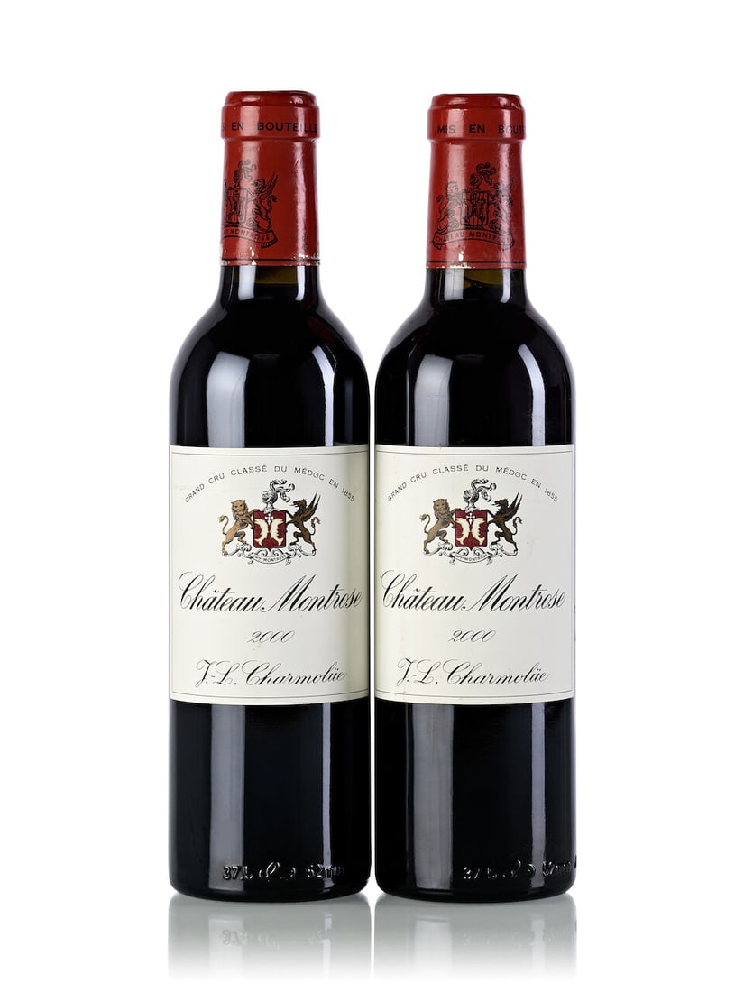 Château Montrose, 2000 (9x 375ml): Château Montrose, 2000 (9x 375ml) Region: Bordeaux Fill Level: 9x base neck Capsule: 7x slightly scuffed, 2x scuffed Label: 3x slightly scuffed, 4x slightly marked For further information on