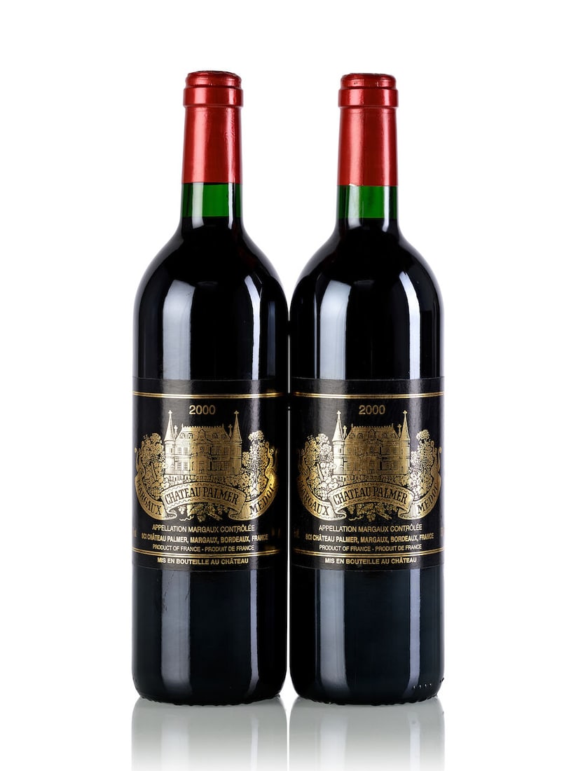 Château Palmer, 2000 (2x 750ml): Château Palmer, 2000 (2x 750ml) Region: Bordeaux For further information on this lot please visit Bonhams.com For further information about this lot please
