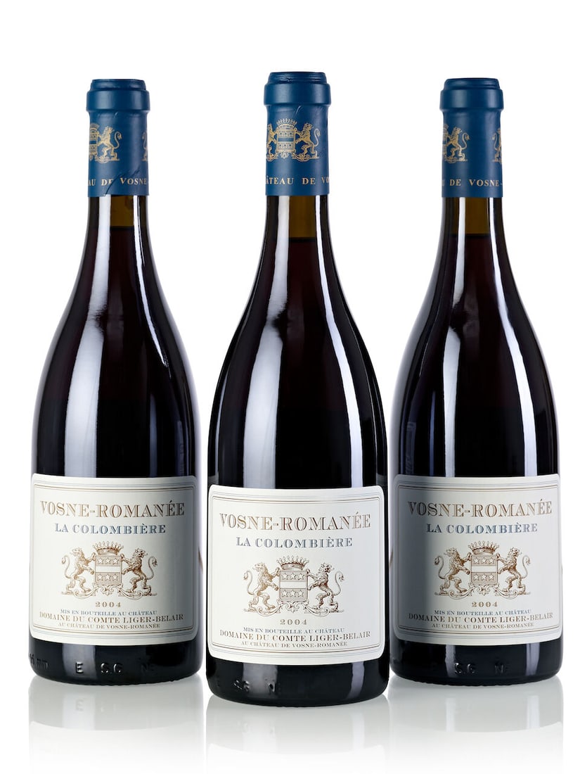 Domaine du Comte Liger Belair Vosne Romanée La Colombière, 2004 (3x 750ml): Domaine du Comte Liger Belair Vosne Romanée La Colombière, 2004 (3x 750ml) Region: Burgundy Miscellaneous: Production: 3014 bottles For further information on this lot please visit