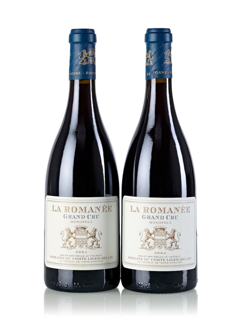 Domaine du Comte Liger Belair La Romanée, 2004 (2x 750ml): Domaine du Comte Liger Belair La Romanée, 2004 (2x 750ml) Region: Burgundy Label: 1x slightly wrinkled Miscellaneous: Production: 1782 bottles For further information on this lot please visit