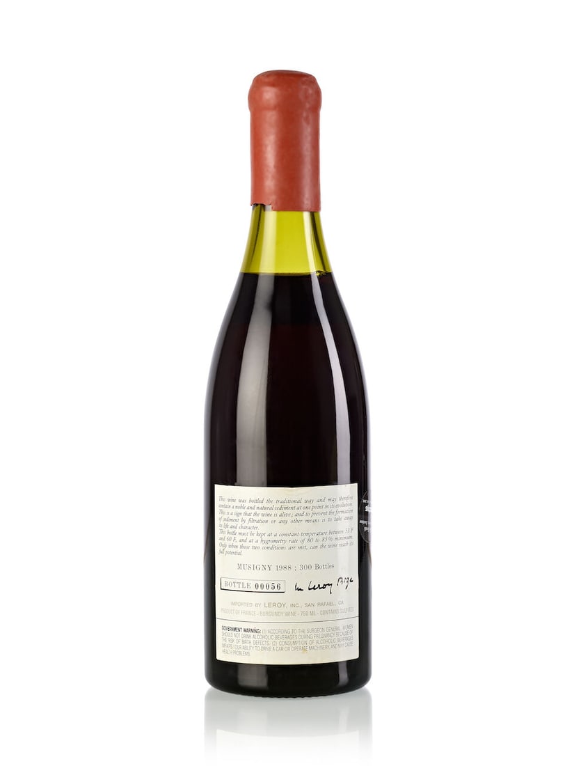 Domaine Leroy Musigny, 1988 (1x 750ml) - 2